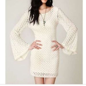 Ivory Gypsy lace Free People dress!